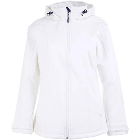 Softshell Mujer Bermudes Sitia - Blanc