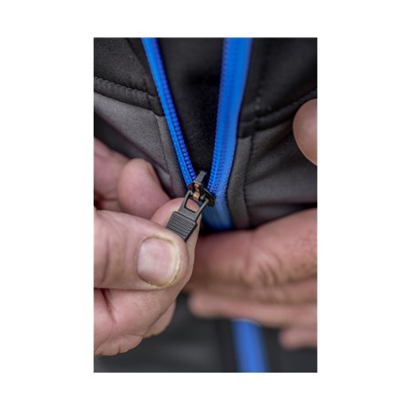 SOFTSHELL PRESTON INNOVATIONS SOFTSHELL JACKET - ΜΑΎΡΟ/ΓΚΡΙ