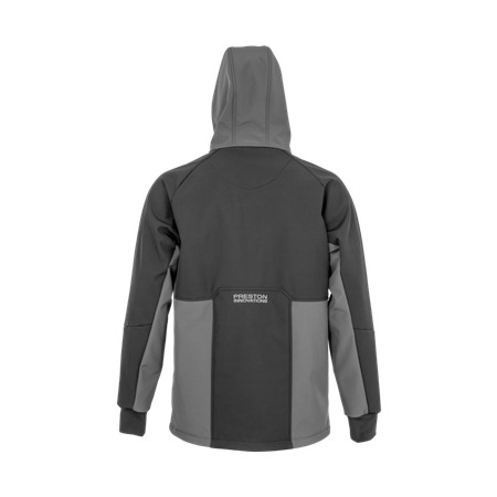 SOFTSHELL PRESTON INNOVATIONS SOFTSHELL JACKET - NERO/GRIGIO