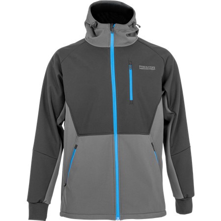 Softshell Preston Innovations Softshell Jacket - Nero/Grigio