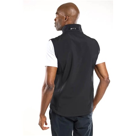 SOFTSHELL SANS MANCHE HOMME BERMUDES SEASALT - NOIR