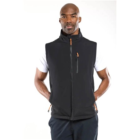 Softshell Sin Mangas Hombre Bermudes Seasalt - Noir