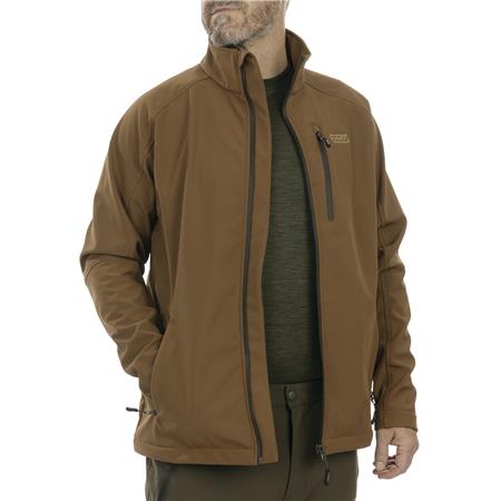 SOFTSHELL UOMO HART EGUR - MARRON