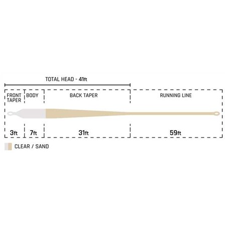 SOIE MOUCHE CORTLAND COLD SALT CLEAR TIP