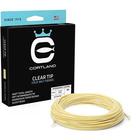 Soie Mouche Cortland Cold Salt Clear Tip