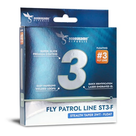 SOIE MOUCHE RODBUILDERS REPUBLIC FLY PATROL LINES
