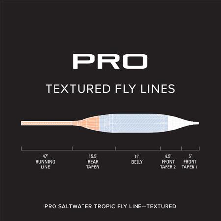 SOIE ORVIS PRO SALTWATER TROPOIC TEXTURED