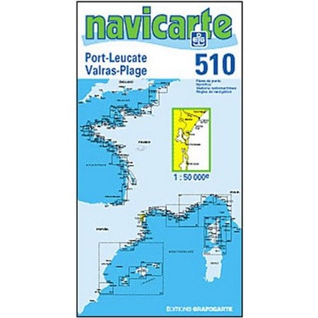 Søkort Navicarte Port Leucate - Gruissan - Valras