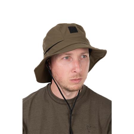 Sombrero Fox Khaki Boonie Bucket Hat - Caqui