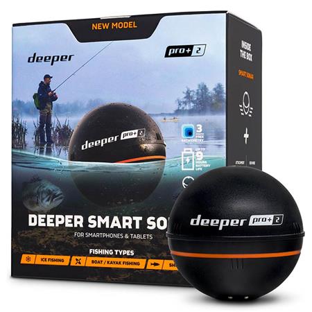 SONDA COM CORES DEEPER PRO + V2 GPS
