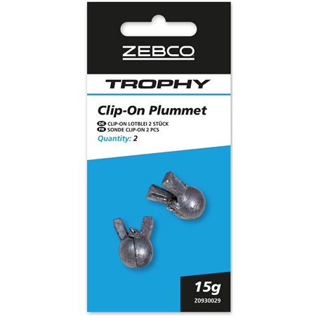Sonde Zebco Trophy Clip-On Plummets