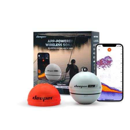 Sondeur Deeper Chirp+V2 Gps Édition Limitée Arctic Grey Spécial Noël