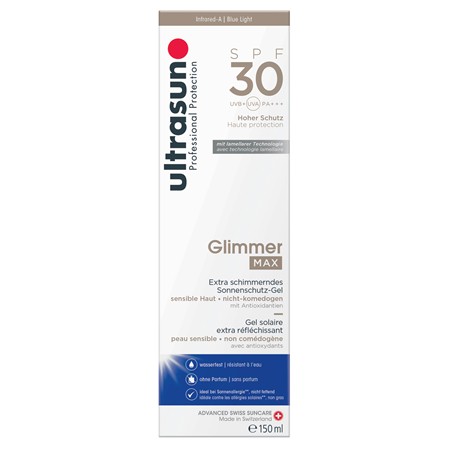 SONNENCREME ULTRASUN GLIMMER MAX LSF 30