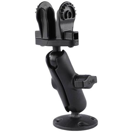 Soporte Horizontal Para Lowrance Ram Mounts Pour Lowrance Hook²-4 Et Reveal 5 Boule C