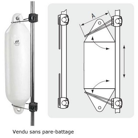 Soporte Universal Para Defensa Plastimo
