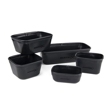 Sortimento De Caixas Para Iscos Fox Matrix Eva Stacking Bait Tub Set