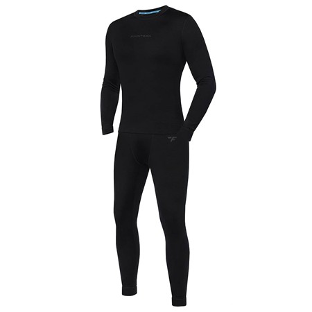 Sous Vêtement Homme Finntrail Thermique Merino - Noir