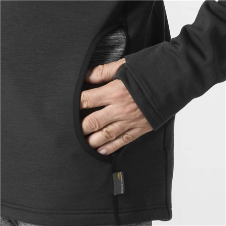 SOUS VÊTEMENT HOMME GEOFF ANDERSON WIZWOOL 335 - NOIR