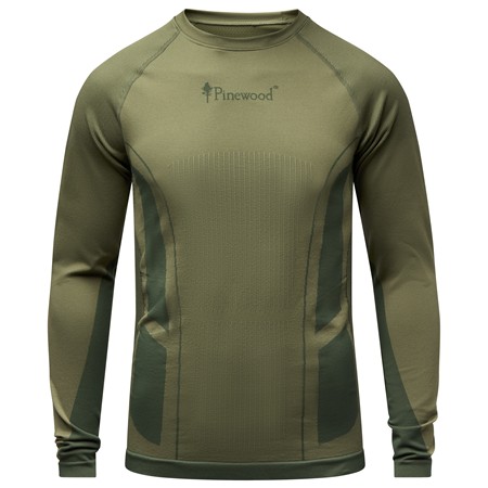 SOUS-VÊTEMENT HOMME PINEWOOD SEAMLESS FUNCTION BASE LAYER SET - OLIVE GREEN
