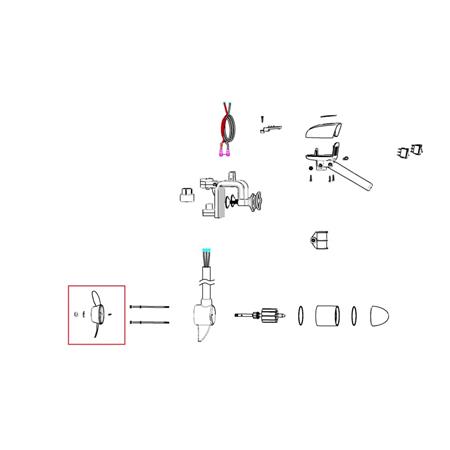 SPARE 2-BLADE PROPELLER KIT HASWING W20