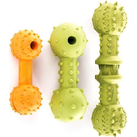Spiky Dumbbell Dog Toy