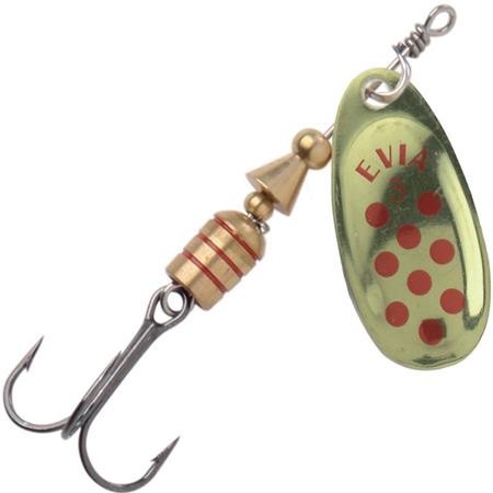 Spinner Evia Dotty Mod 11 - Guld Med Røde Prikker