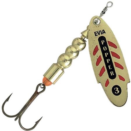 Spinner Evia Popper Mod 15 - Guld/Rød