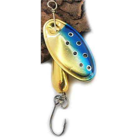 Spinner Pyrénées Leurres & Co Blackbird - Goud Blauw