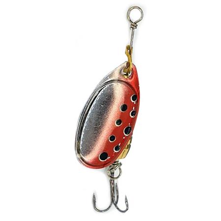 Spinner Pyrénées Leurres & Co Sleepy - Zilver Rood