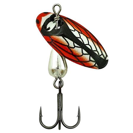 Spinner Suissex Cicada Bug Hvid/Rød