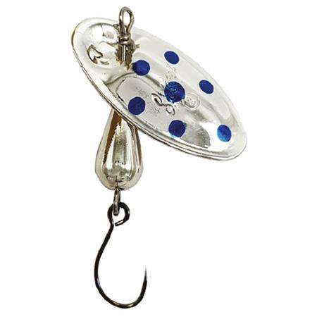 Spinner Suissex Cicada Nk Sølv Med Blå Prikker