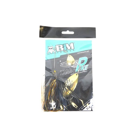 Spinnerbait Bim Tackle Tiger Pike Spinnerbait - 32G - Black Gold