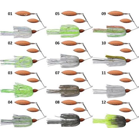 Spinnerbait Cyclone Baits Golden Eagle Gold - 10G