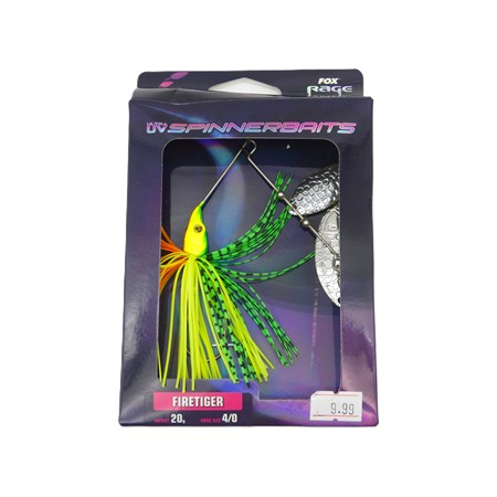 Spinnerbait Fox Rage Pike Spinnerbaits - 20G - Firetiger