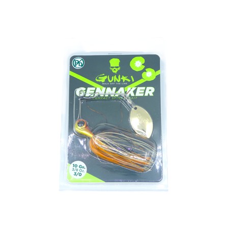 Spinnerbait Gunki Gennaker 3/8 - 10.5G - Acid Shad