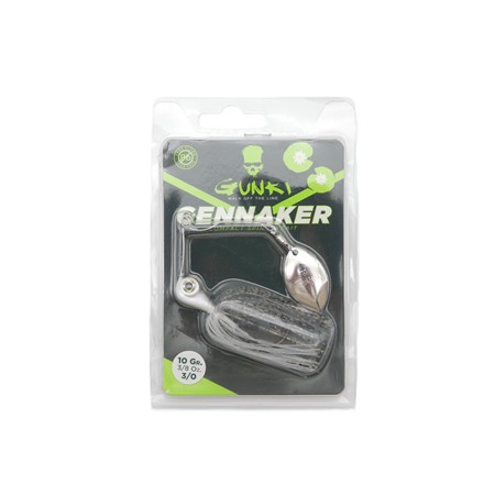 Spinnerbait Gunki Gennaker 3/8 - 10.5G - Silver Fish