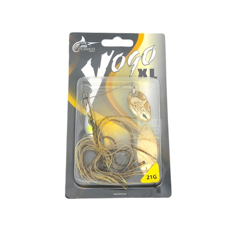 Spinnerbait Powerline Jig Power Yogo Xl - 21G - Ayu Gold