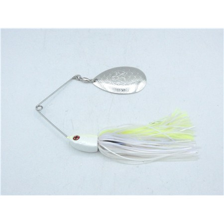 Spinnerbait Sakura Zuid Spinnerbait - 35G - White & Chart