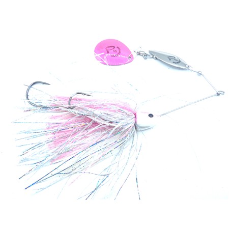 Spinnerbait Savage Gear Da’Bush Spinnerbait - 42G - Pink Silver