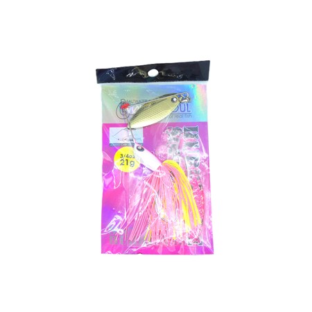 Spinnerbait Volkien Hurricane Soft - 21G - Banira Ichigo