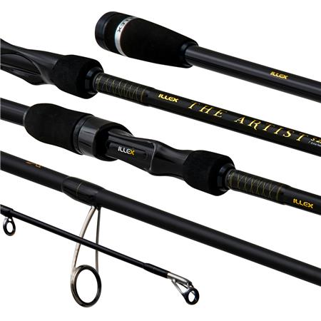 SPINNING ROD ILLEX THE ARTIST X5 S 215 MH DARK LIGHTNING