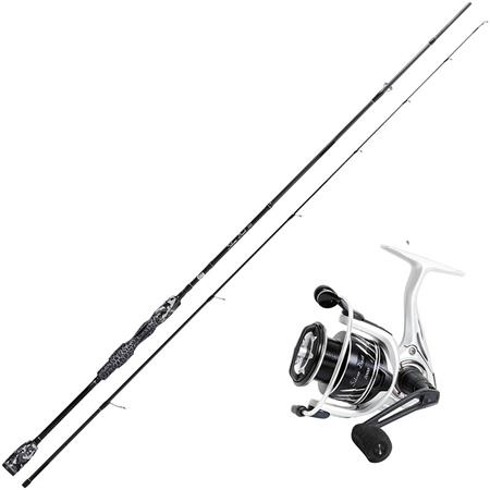 Spinning-Sæt Stucki Fishing Combo Silver Dust