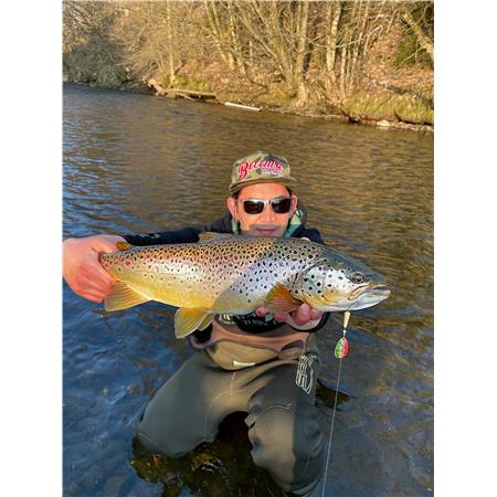 SPINNING SPOON STUCKI FISHING BRAUEN PEARL 2 - 6G