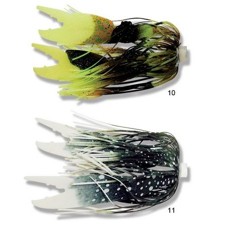 Spódniczka Spinnera Delalande Cienkie Lamelki + Craw - Pack De 2