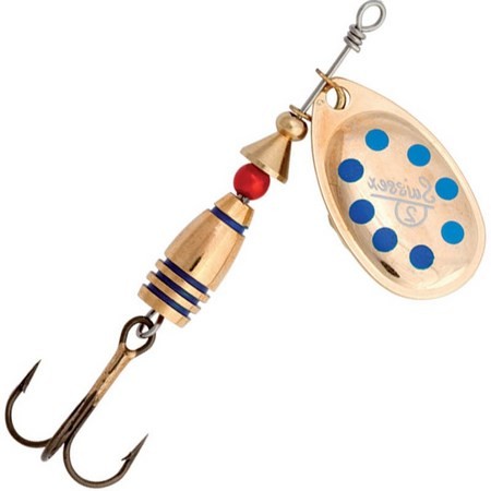 Spoon Suissex Ultra Gold Blue Dots