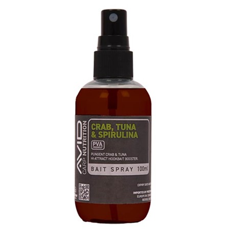 Spray Avid Carp Crab, Tuna & Spirulina Bait Spray