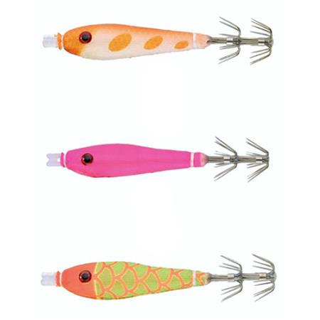 Squid Jigs Kit Sunset Oppaï Sunsquid Ika Hanta - Pack Of 3