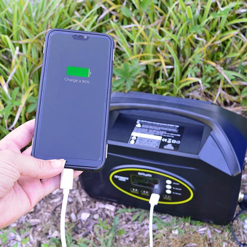 Batterie Externe: station d'énergie portative IZYWATT 1000 votre