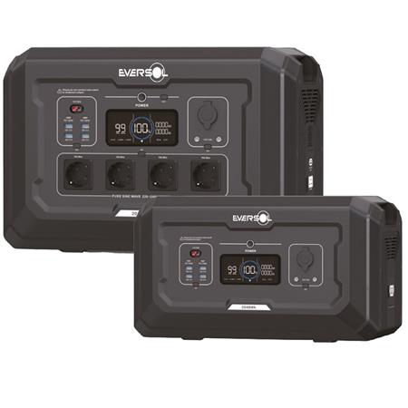 STATION D’ÉNERGIE EVERSOL 2500W CONNECTÉ & EVOLUTIVE