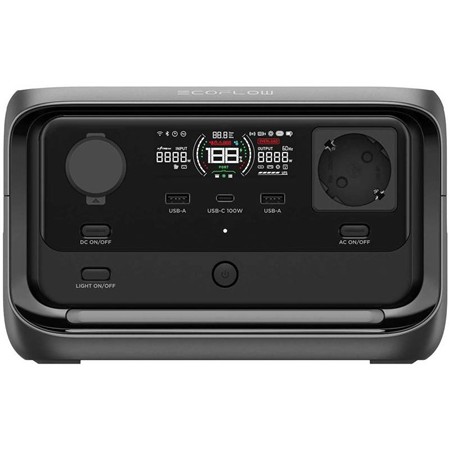 STATION ÉLÉCTRIQUE PORTABLE ECOFLOW RIVER 3 PLUS